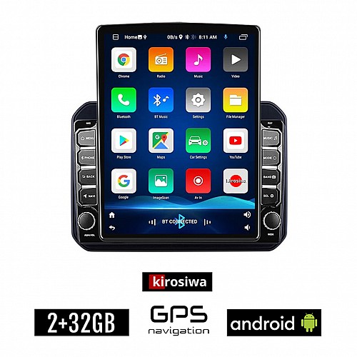 KIROSIWA SUZUKI IGNIS (μετά το 2016) Android οθόνη αυτοκίνητου 2GB με GPS WI-FI (ηχοσύστημα αφής 9.7" ιντσών OEM Youtube Playstore MP3 USB Radio Bluetooth Mirrorlink εργοστασιακή, AUX, 4x60W)