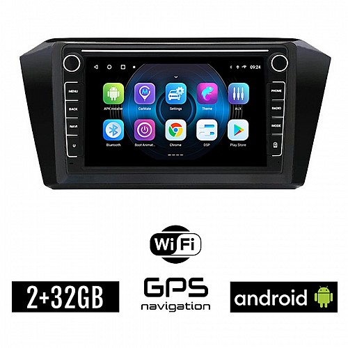 Volkswagen VW PASSAT (μετά το 2016) Android οθόνη αυτοκίνητου 2GB με GPS WI-FI (ηχοσύστημα αφής 8" ιντσών OEM Youtube Playstore MP3 USB Radio Bluetooth Mirrorlink, 4x60W, Navi)