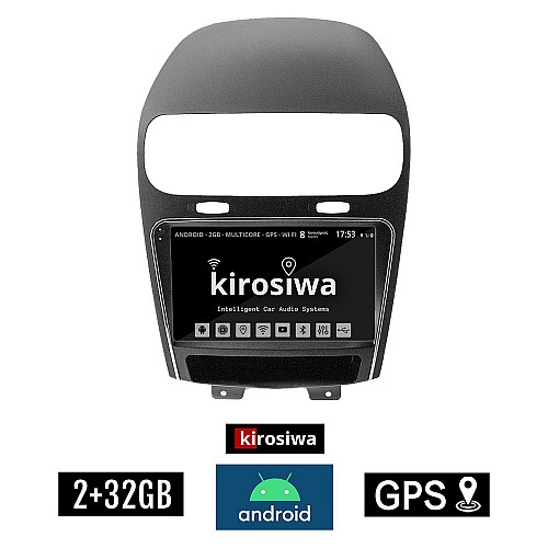 KIROSIWA 2+32GB FIAT FREEMONT (μετά το 2008) Android οθόνη αυτοκίνητου 2GB με GPS WI-FI (ηχοσύστημα αφής 9" ιντσών OEM Youtube Playstore MP3 USB Radio Bluetooth Mirrorlink εργοστασιακή, 4x60W) AR-1123