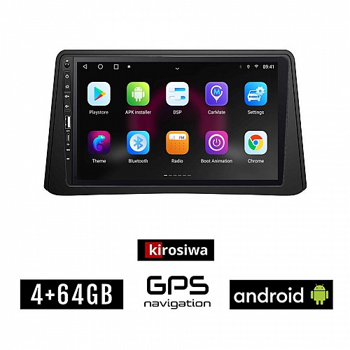 OPEL MOKKA (2012-2015) Android οθόνη αυτοκίνητου 4GB με GPS WI-FI (ηχοσύστημα αφής 9" ιντσών OEM Youtube Playstore MP3 USB Radio Bluetooth Mirrorlink εργοστασιακή, 4x60W, Navi)