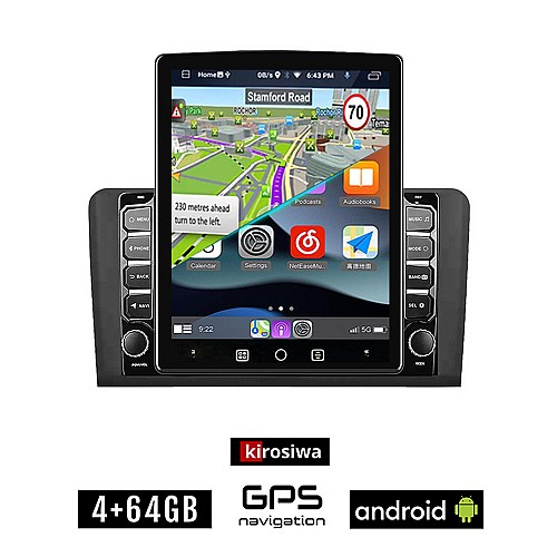 KIROSIWA MERCEDES BENZ GL (X164) 2007 - 2012 Android οθόνη αυτοκίνητου 4GB με GPS WI-FI (ηχοσύστημα αφής 9.7" ιντσών BENZ OEM Youtube Playstore MP3 USB Radio 4+64GB Bluetooth Χ164 Mirrorlink εργοστασιακή, 4x60W, BENZ)