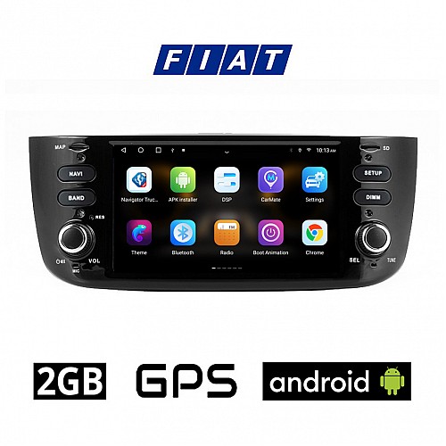 FIAT GRANDE PUNTO (μετά το 2012) 2GB Android οθόνη αυτοκίνητου με GPS WI-FI DSP (2GB ηχοσύστημα αφής 6.1" ιντσών OEM Youtube Playstore MP3 USB Radio Bluetooth 4x60W Mirrorlink εργοστασιακoύ τύπου)