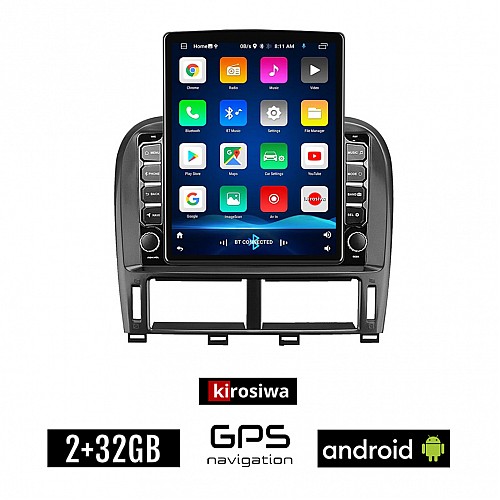 KIROSIWA LEXUS LS 430 - XF 430 2000-2006 Android οθόνη αυτοκίνητου 2GB με GPS WI-FI (ηχοσύστημα αφής 9.7" ιντσών OEM Youtube Playstore MP3 USB Radio Bluetooth Mirrorlink εργοστασιακή, 4x60W, AUX)