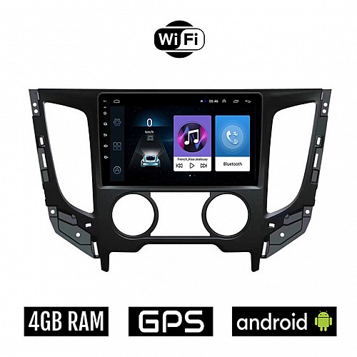 FIAT FULLBACK μετά το 2016 A/C Android οθόνη αυτοκίνητου 4GB με GPS WI-FI (ηχοσύστημα αφής 9" ιντσών OEM Youtube Playstore MP3 USB Radio Bluetooth Mirrorlink εργοστασιακή, 4x60W, AUX)