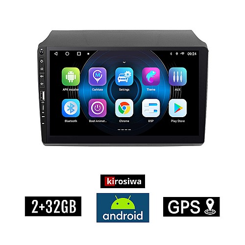 CITROEN JUMPER (2006 - 2014) Android οθόνη αυτοκίνητου 2GB με GPS WI-FI (ηχοσύστημα αφής 9" ιντσών Youtube Playstore MP3 USB Radio Bluetooth Mirrorlink εργοστασιακή, 4x60W, Navi)