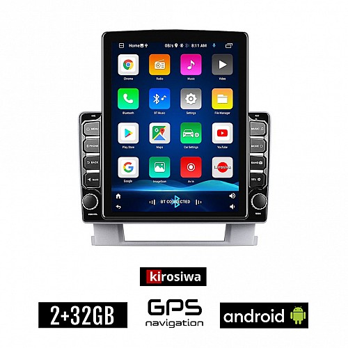 KIROSIWA OPEL ASTRA J (2010 - 2015) Android οθόνη αυτοκίνητου 2GB με GPS WI-FI (ηχοσύστημα αφής 9.7" ιντσών OEM Youtube Playstore MP3 USB Radio Bluetooth Mirrorlink εργοστασιακή, 4x60W, AUX)