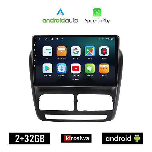KIROSIWA OPEL COMBO (2012 - 2015) Android οθόνη αυτοκίνητου 2GB με GPS WI-FI (ηχοσύστημα αφής 9" ιντσών OEM Android Auto Apple Carplay Youtube Playstore MP3 USB Radio Bluetooth Mirrorlink εργοστασιακή, 4x60W, AUX)