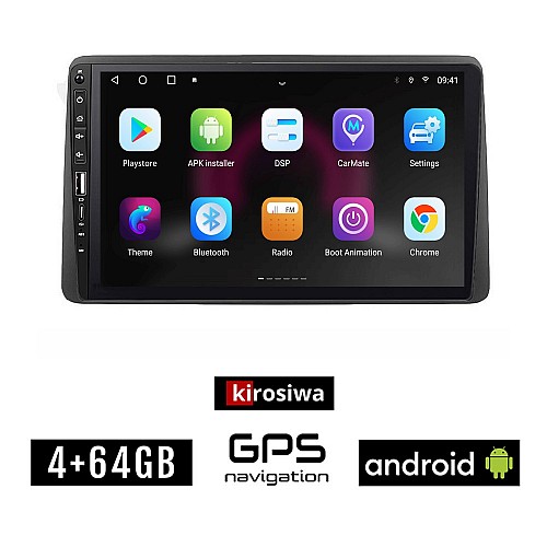 TOYOTA YARIS (μετά το 2020) Android οθόνη αυτοκίνητου 4GB με GPS WI-FI (ηχοσύστημα αφής 9" ιντσών OEM Youtube Playstore MP3 USB Radio Bluetooth Mirrorlink εργοστασιακή)