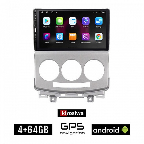 MAZDA 5 (2004 - 2010) Android οθόνη αυτοκίνητου 4GB με GPS WI-FI (ηχοσύστημα αφής 9" ιντσών OEM Youtube Playstore MP3 USB Radio Bluetooth Mirrorlink εργοστασιακή, 4x60W, Navi)