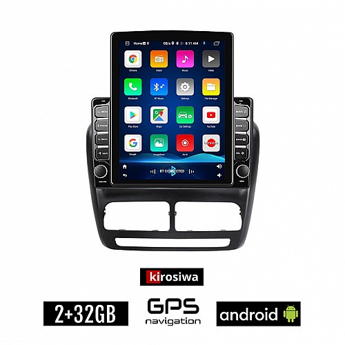 KIROSIWA OPEL COMBO (2012 - 2015) Android οθόνη αυτοκίνητου 2GB με GPS WI-FI (ηχοσύστημα αφής 9.7" ιντσών OEM Youtube Playstore MP3 USB Radio Bluetooth Mirrorlink εργοστασιακή, 4x60W, AUX)