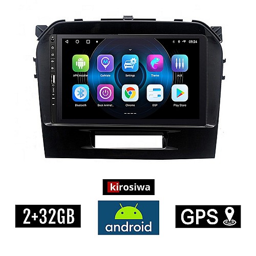SUZUKI GRAND VITARA (μετά το 2016) Android οθόνη αυτοκίνητου 2GB με GPS WI-FI (ηχοσύστημα αφής 9" ιντσών OEM Youtube Playstore MP3 USB Radio Bluetooth Mirrorlink εργοστασιακή, Navi, 4x60W) WR7078367