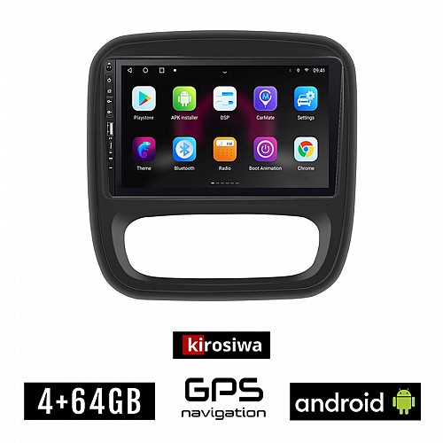 FIAT TALENTO (μετά το 2016) Android οθόνη αυτοκίνητου 4GB με GPS WI-FI (ηχοσύστημα αφής 9" ιντσών OEM Youtube Playstore MP3 USB Radio Bluetooth Mirrorlink εργοστασιακή, 4x60W, Navi)
