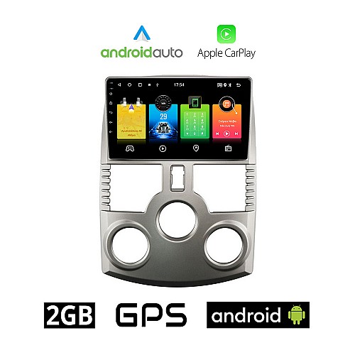 DAIHATSU TERIOS (2006 - 2017) Android οθόνη αυτοκίνητου 2GB με GPS WI-FI (ηχοσύστημα αφής 9" ιντσών OEM Android Auto Apple Carplay Youtube Playstore MP3 USB Radio Bluetooth Mirrorlink εργοστασιακή 4x60W, AUX)