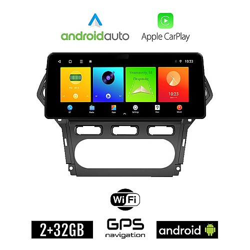 FORD MONDEO (2010 - 2013) Android οθόνη αυτοκίνητου 2GB (+32GB) με GPS WI-FI (ηχοσύστημα αφής 12.3" ιντσών OEM Android Auto Apple Carplay Youtube Playstore MP3 USB Radio Bluetooth Mirrorlink εργοστασιακή, 4x60W canbus 12,3 ιντσών)