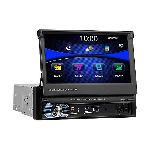 Ηχοσύστημα Αυτοκινήτου Universal 1DIN (Bluetooth/USB/AUX) με Οθόνη Αφής 7" 2949