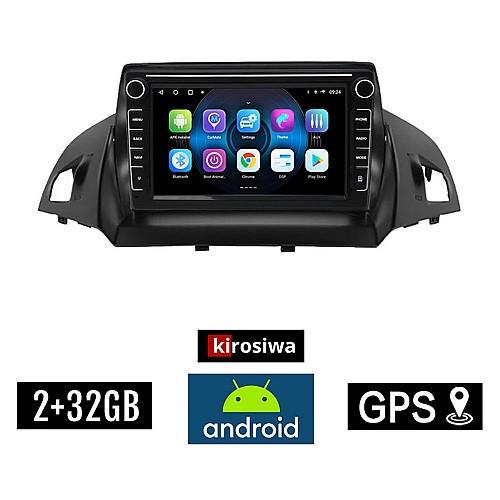 FORD C-MAX (μετά το 2011) Android οθόνη αυτοκίνητου 2GB με GPS WI-FI (ηχοσύστημα αφής 8" ιντσών OEM Youtube Playstore MP3 USB Radio Bluetooth Mirrorlink εργοστασιακή, 4x60W, Navi)