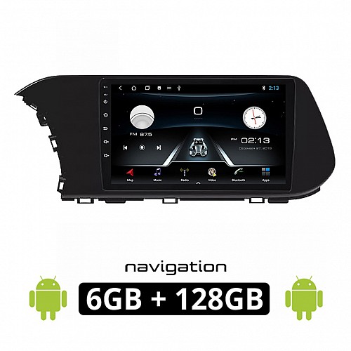 HYUNDAI i20 (μετά το 2021) Android οθόνη αυτοκίνητου 6GB με GPS WI-FI (ηχοσύστημα αφής 10" ιντσών OEM Youtube Playstore MP3 USB Radio Bluetooth Mirrorlink εργοστασιακή, 4x60W, AUX) HY120-6GB