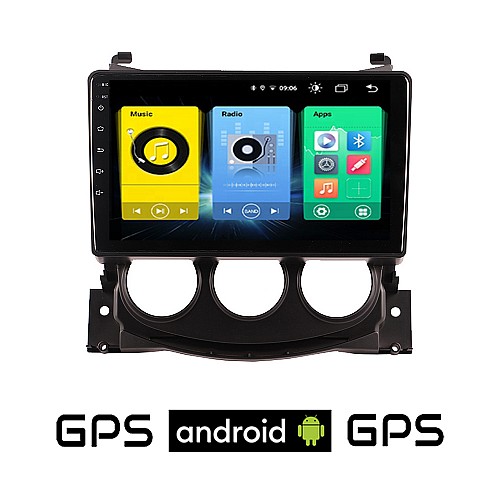 NISSAN 370Z (2009 - 2012) Android οθόνη αυτοκίνητου με GPS WI-FI (ηχοσύστημα αφής 9" ιντσών OEM Youtube Playstore MP3 USB Radio Bluetooth Mirrorlink εργοστασιακή, 4x60W, AUX)