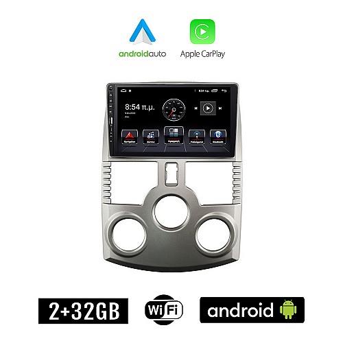 DAIHATSU TERIOS (2006 - 2017) Android οθόνη αυτοκίνητου 2+32GB με GPS WI-FI (ηχοσύστημα αφής 9" ιντσών Apple CarPlay Android Auto 2GB Car Play Youtube Playstore MP3 USB Radio Bluetooth Mirrorlink εργοστασιακή 4x60W, Navi)