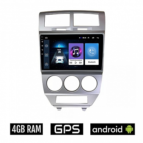 DODGE CALIBER (2006 - 2012) Android οθόνη αυτοκίνητου 4GB με GPS WI-FI (ηχοσύστημα αφής 10" ιντσών OEM Youtube Playstore MP3 USB Radio Bluetooth Mirrorlink εργοστασιακή, 4x60W, AUX) DO44-4GB