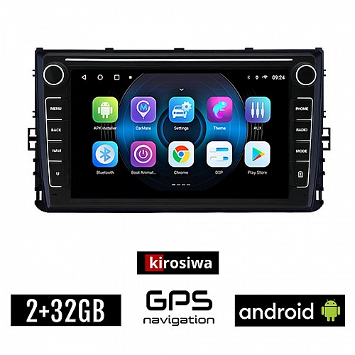 VOLKSWAGEN VW T-CROSS (μετά το 2017) Android οθόνη αυτοκίνητου 2GB με GPS WI-FI (ηχοσύστημα αφής 8" ιντσών OEM Youtube Playstore MP3 USB Radio Bluetooth Mirrorlink εργοστασιακή, 4 x 60W, Navi)