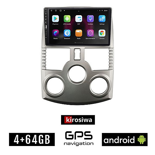 DAIHATSU TERIOS (2006 - 2017) Android οθόνη αυτοκίνητου 4GB με GPS WI-FI (ηχοσύστημα αφής 9" ιντσών OEM Youtube Playstore MP3 USB Radio Bluetooth Mirrorlink εργοστασιακή 4x60W, Navi)