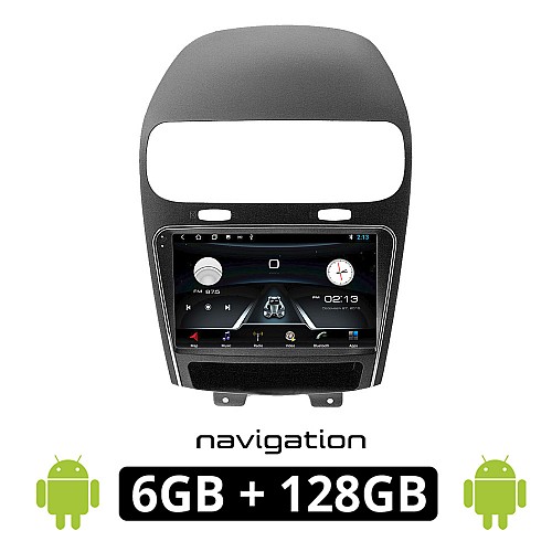 FIAT FREEMONT (μετά το 2008) Android οθόνη αυτοκίνητου 6GB με GPS WI-FI (ηχοσύστημα αφής 9" ιντσών OEM Youtube Playstore MP3 USB Radio Bluetooth Mirrorlink εργοστασιακή, 4x60W, AUX) FT15-6GB