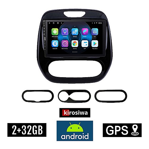 RENAULT CAPTUR (μετά το 2013) Android οθόνη αυτοκίνητου 2GB με GPS WI-FI (ηχοσύστημα αφής 9" ιντσών OEM Youtube Playstore MP3 USB Radio Bluetooth Mirrorlink εργοστασιακή, 4x60W, Navi) WR7078316
