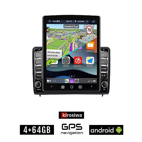 KIROSIWA FORD ECOSPORT (μετά το 2018) Android οθόνη αυτοκίνητου 4GB με GPS WI-FI (ηχοσύστημα αφής 9.7" ιντσών OEM Youtube Playstore MP3 USB Radio 4+64GB Bluetooth Mirrorlink εργοστασιακή, 4x60W, AUX)