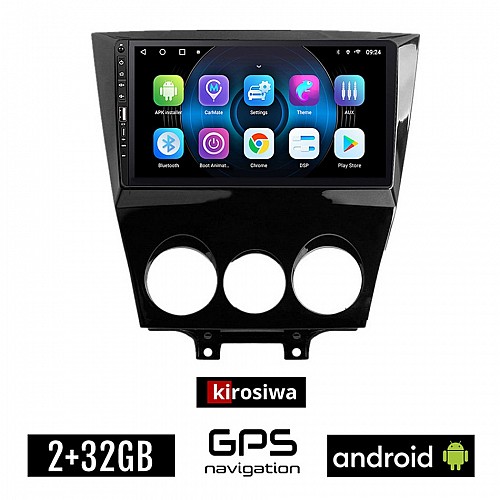 MAZDA RX-8 (μετά το 2008) Android οθόνη αυτοκίνητου 2GB με GPS WI-FI (ηχοσύστημα αφής 9" ιντσών OEM Youtube Playstore MP3 USB Radio Bluetooth Mirrorlink εργοστασιακή 4x60W, Navi) WR7078219