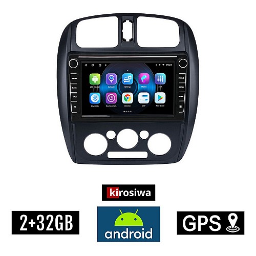 MAZDA 323 (1998-2004) Android οθόνη αυτοκίνητου 2GB με GPS WI-FI (ηχοσύστημα αφής 8" ιντσών Youtube Playstore MP3 USB Radio Bluetooth Mirrorlink 4x60W εργοστασιακού τύπου)