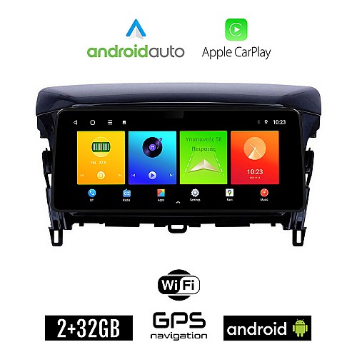 MITSUBISHI ECLIPSE CROSS (μετά το 2018) Android οθόνη αυτοκίνητου 2GB (+32GB) με GPS WI-FI (ηχοσύστημα αφής 12.3" ιντσών OEM Android Auto Apple Carplay Youtube Playstore MP3 USB Radio Bluetooth Mirrorlink εργοστασιακή, 4x60W canbus 12,3 ιντσών)