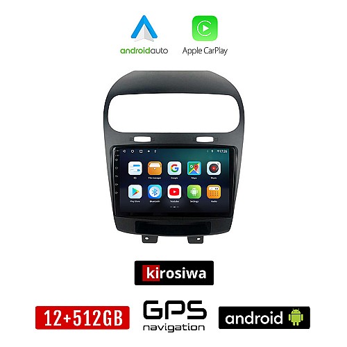 KIROSIWA FIAT FREEMONT (μετά το 2008) Android οθόνη αυτοκίνητου 12GB + 512GB με GPS WI-FI (ηχοσύστημα αφής 9" ιντσών OEM Android Auto Apple Carplay Youtube Playstore MP3 USB Radio Bluetooth Mirrorlink εργοστασιακή, 4x60W, AUX)