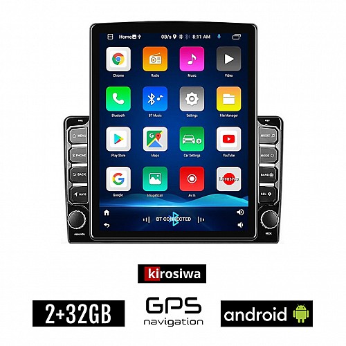 KIROSIWA SSANGYONG REXTON (2002-2006) Android οθόνη αυτοκίνητου 2GB με GPS WI-FI (ηχοσύστημα αφής 9.7" ιντσών OEM Youtube Playstore MP3 USB Radio Bluetooth Mirrorlink εργοστασιακή, 4x60W, AUX)