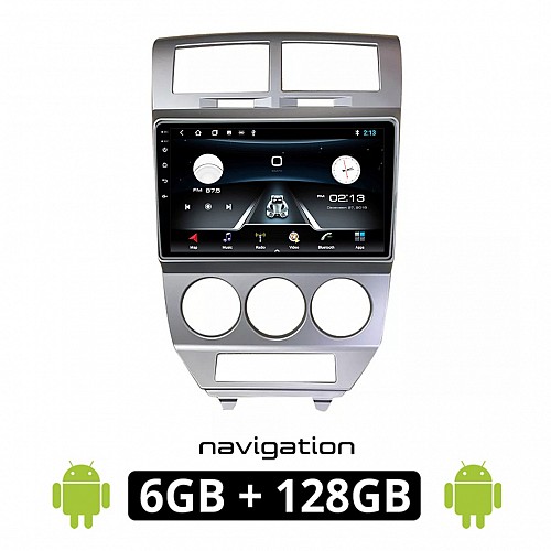 DODGE CALIBER (2006 - 2012) Android οθόνη αυτοκίνητου 6GB με GPS WI-FI (ηχοσύστημα αφής 10" ιντσών OEM Youtube Playstore MP3 USB Radio Bluetooth Mirrorlink εργοστασιακή, 4x60W, AUX) DO44-6GB
