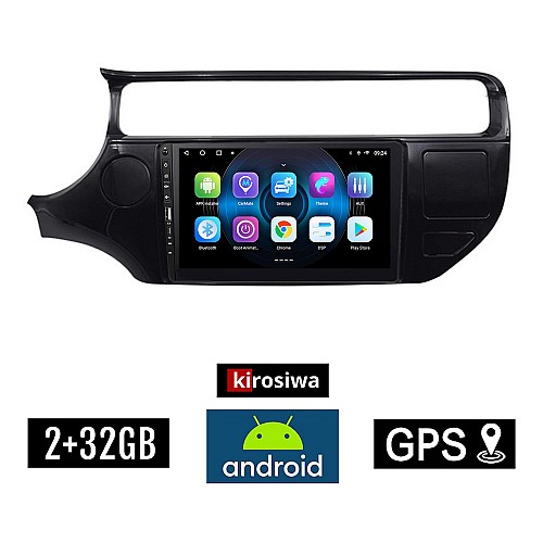 KIA RIO (2015 - 2017) Android οθόνη αυτοκίνητου 2GB με GPS WI-FI (ηχοσύστημα αφής 9" ιντσών OEM Youtube Playstore MP3 USB Radio Bluetooth Mirrorlink εργοστασιακή, 4x60W, Navi) WR7078180