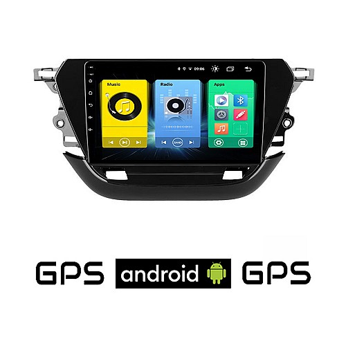 OPEL CORSA F (μετά το 2021) Android οθόνη αυτοκίνητου με GPS WI-FI (ηχοσύστημα αφής 9" ιντσών OEM Youtube Playstore MP3 USB Radio Bluetooth Mirrorlink εργοστασιακή, 4x60W, AUX)