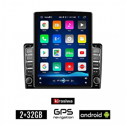 KIROSIWA KIA CEED (2009 - 2012) Android οθόνη αυτοκίνητου 2GB με GPS WI-FI (ηχοσύστημα αφής 9.7" ιντσών OEM Youtube Playstore MP3 USB Radio Bluetooth Mirrorlink εργοστασιακή, 4x60W, AUX)
