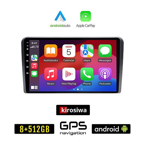 KIROSIWA HONDA  JAZZ (μετά το 2019) Android οθόνη αυτοκίνητου 8GB + 256GB με GPS WI-FI (ηχοσύστημα αφής 10" ιντσών OEM Android Auto Apple Carplay Youtube Playstore MP3 USB Radio Bluetooth Mirrorlink εργοστασιακή, 4x60W, AUX)