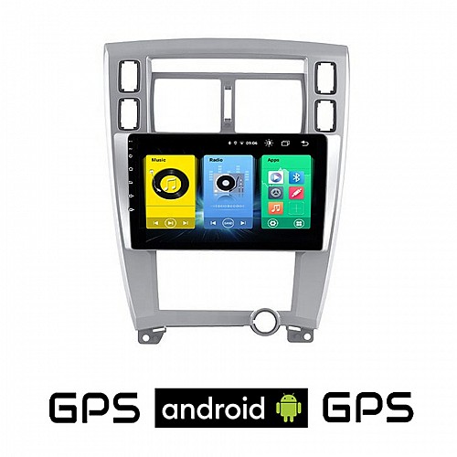 HYUNDAI TUCSON (2004 - 2010) Android οθόνη αυτοκίνητου με GPS WI-FI (ηχοσύστημα αφής 10" ιντσών OEM Youtube Playstore MP3 USB Radio Bluetooth Mirrorlink εργοστασιακή, 4x60W, AUX) HY91