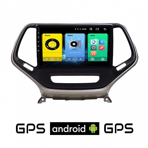 JEEP GRAND CHEROKEE (μετά το 2014) Android οθόνη αυτοκίνητου με GPS WI-FI (ηχοσύστημα αφής 10" ιντσών OEM Youtube Playstore MP3 USB Radio Bluetooth Mirrorlink εργοστασιακή, 4x60W, AUX) JE13