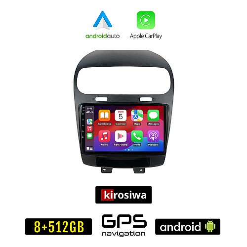KIROSIWA FIAT FREEMONT (μετά το 2008) Android οθόνη αυτοκίνητου 8GB + 256GB με GPS WI-FI (ηχοσύστημα αφής 9" ιντσών OEM Android Auto Apple Carplay Youtube Playstore MP3 USB Radio Bluetooth Mirrorlink εργοστασιακή, 4x60W, AUX)