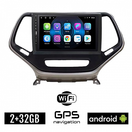 JEEP GRAND CHEROKEE (μετά το 2014) Android οθόνη αυτοκίνητου 2GB με GPS WI-FI (ηχοσύστημα αφής 9" ιντσών OEM Youtube Playstore MP3 USB Radio Bluetooth Mirrorlink εργοστασιακή, 4x60W, Navi) WR7078163