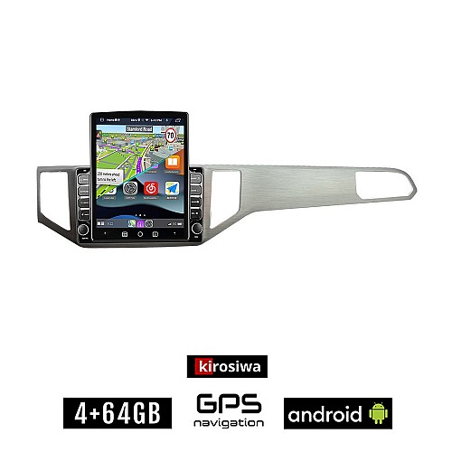 KIROSIWA VOLKSWAGEN GOLF SPORTSVAN (μετά το 2014) VW Android οθόνη αυτοκίνητου 4GB με GPS WI-FI (ηχοσύστημα αφής 9.7" ιντσών OEM Youtube Playstore MP3 USB Radio 4+64GB Bluetooth εργοστασιακή 4x60W)