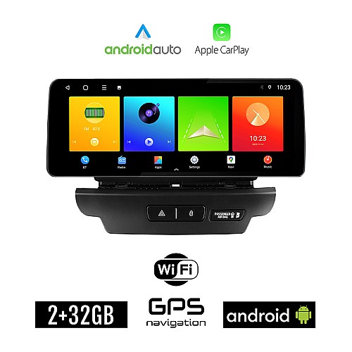 KIA CEED (2018 - 2022) Android οθόνη αυτοκίνητου 2GB (+32GB) με GPS WI-FI (ηχοσύστημα αφής 12.3" ιντσών OEM Android Auto Apple Carplay Youtube Playstore MP3 USB Radio Bluetooth Mirrorlink εργοστασιακή, 4x60W canbus 12,3 ιντσών)