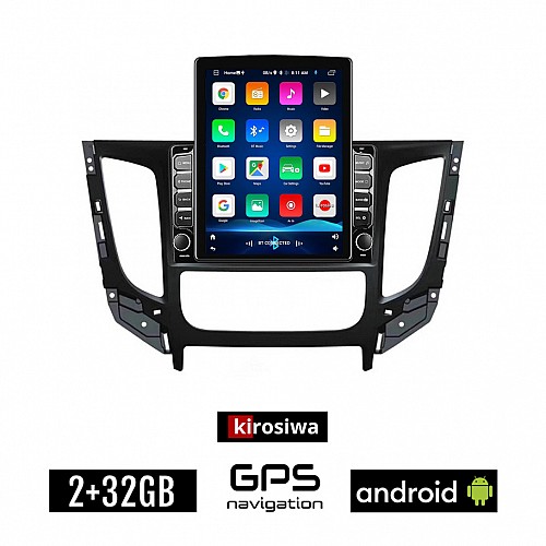 KIROSIWA FIAT FULLBACK μετά το 2016 CLIMA Android οθόνη αυτοκίνητου 2GB με GPS WI-FI (ηχοσύστημα αφής 9.7" ιντσών OEM Youtube Playstore MP3 USB Radio Bluetooth Mirrorlink εργοστασιακή, 4x60W)