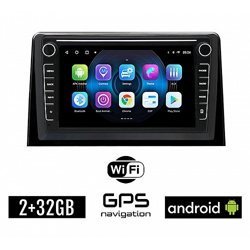 TOYOTA PROACE CITY (μετά το 2018) Android οθόνη αυτοκίνητου 2GB με GPS WI-FI (ηχοσύστημα αφής 8" ιντσών OEM Youtube Playstore MP3 USB Radio Bluetooth Mirrorlink εργοστασιακή, 4x60W, Navi)