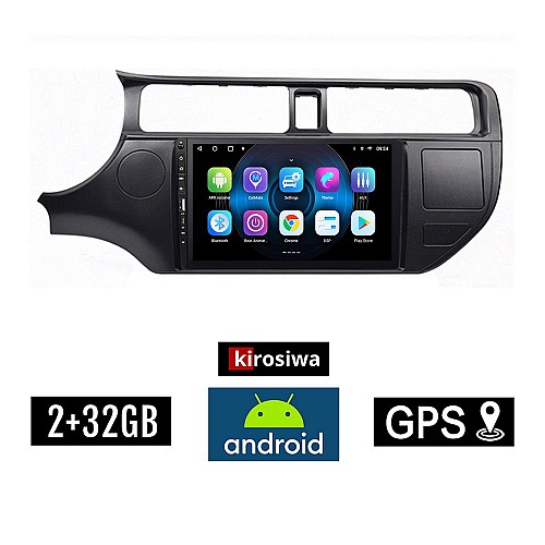 KIA RIO (2012 - 2015) Android οθόνη αυτοκίνητου 2GB με GPS WI-FI (ηχοσύστημα αφής 9" ιντσών OEM Youtube Playstore MP3 USB Radio Bluetooth Mirrorlink εργοστασιακή, 4x60W, Navi) WR7078179