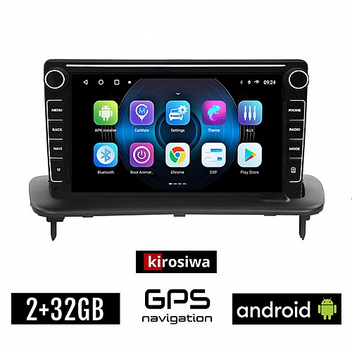 VOLVO C30 (2006-2013) Android οθόνη αυτοκίνητου 2GB με GPS WI-FI (ηχοσύστημα αφής 8" ιντσών OEM Youtube Playstore MP3 USB Radio Bluetooth Mirrorlink  εργοστασιακή, 4x60W, Navi)