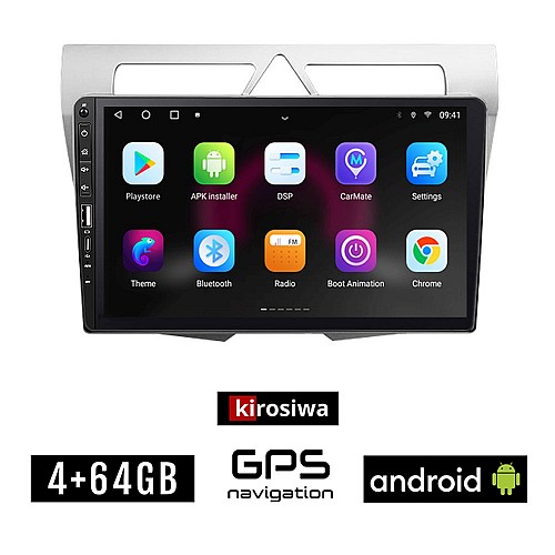KIA PICANTO (2008 - 2011) Android οθόνη αυτοκίνητου 4GB με GPS WI-FI (ηχοσύστημα αφής 9" ιντσών OEM Youtube Playstore MP3 USB Radio Bluetooth Mirrorlink εργοστασιακή, 4x60W, Navi)